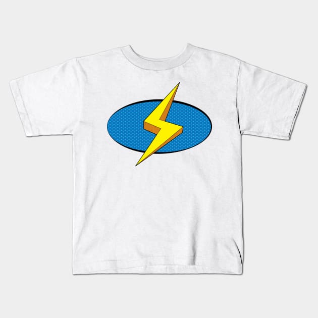 Young Signature Collection: Bolt Kids T-Shirt by toddYoungONLINE